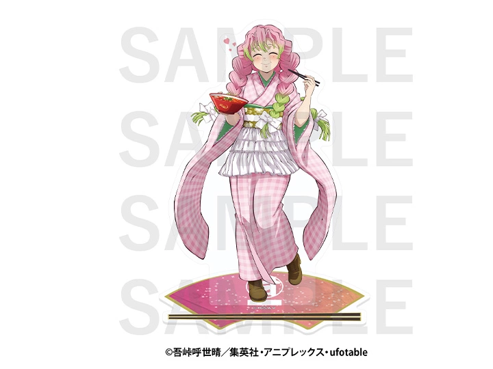 宅麺.com アクリルスタンド　甘露寺蜜璃（約w95×h170mm以内）