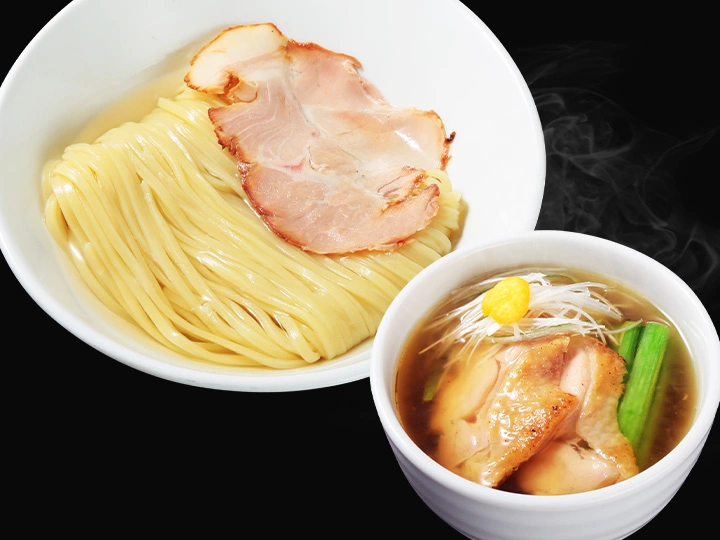 麺処 想 地鶏とがごめ昆布水の淡麗塩つけ麺