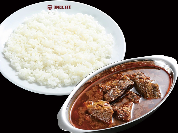 デリー 牛ほほ肉のカシミールカレー