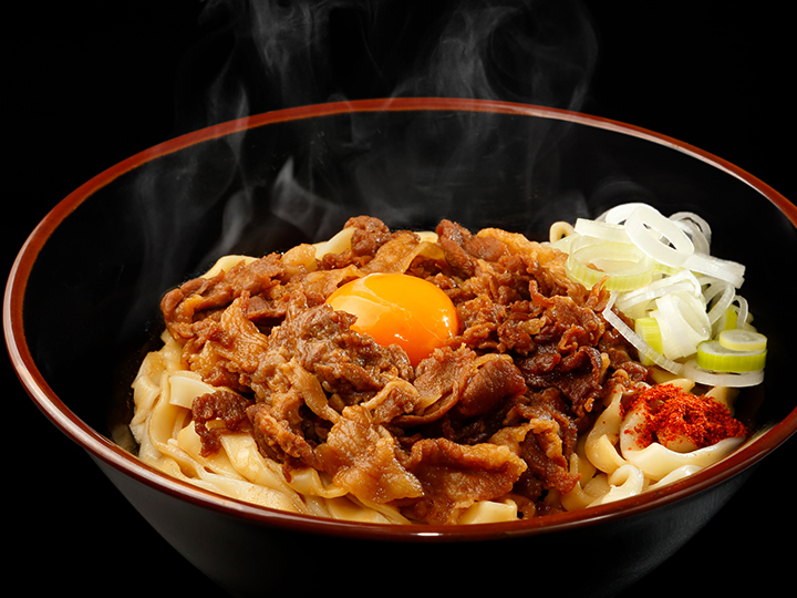 肉うどんさんすけの汁なしをネット通販で 宅麺 Com
